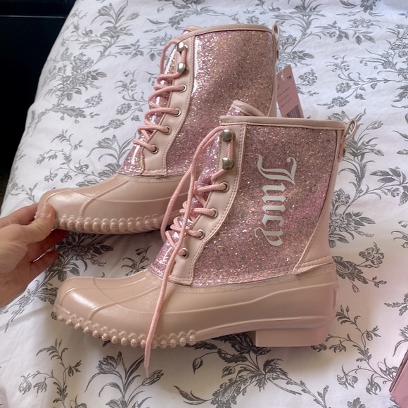 NWT juicy couture pink boots - Picture 2 of 6